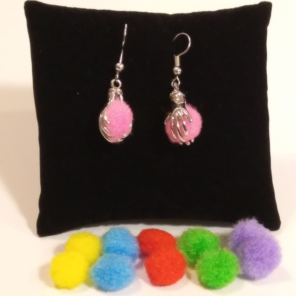 Aromatherapy Essential Oil Hand Earrings